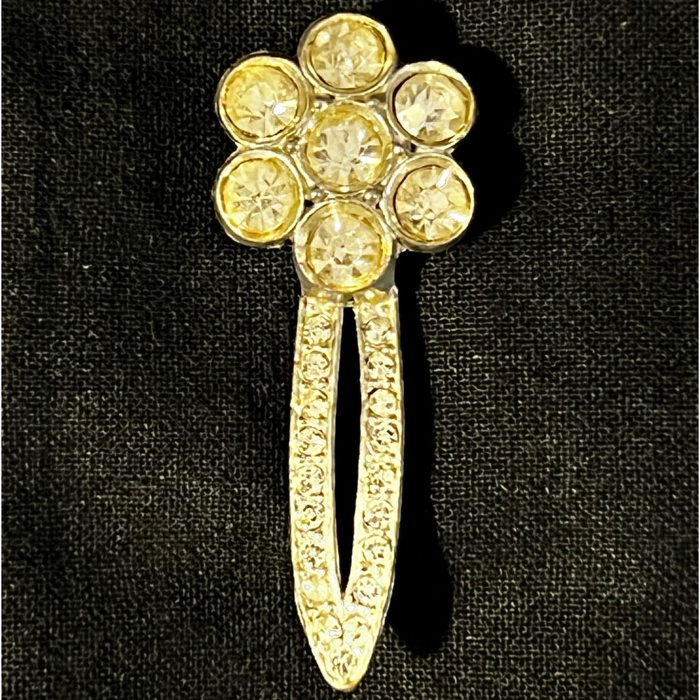 Vintage Rhinestone Brooch - Picture 4 of 10